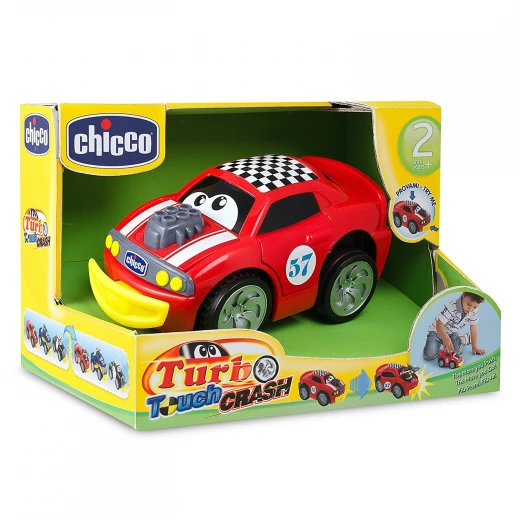 Chicco Turbo Touch Crash Car - Derby Red