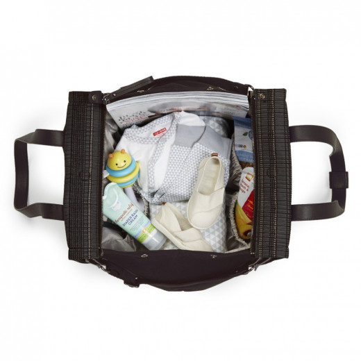 Skip Hop Highline Diaper Tote Black