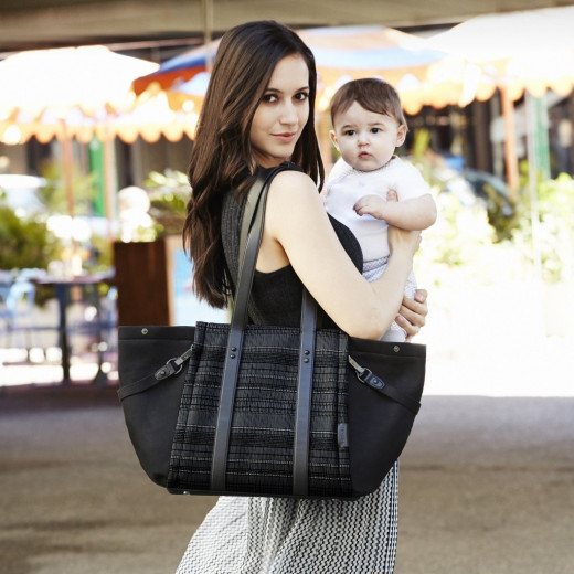 Skip Hop Highline Diaper Tote Black