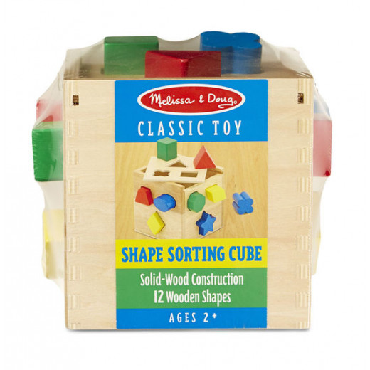 Melissa & Doug Shape Sorting Cube Classic Toy