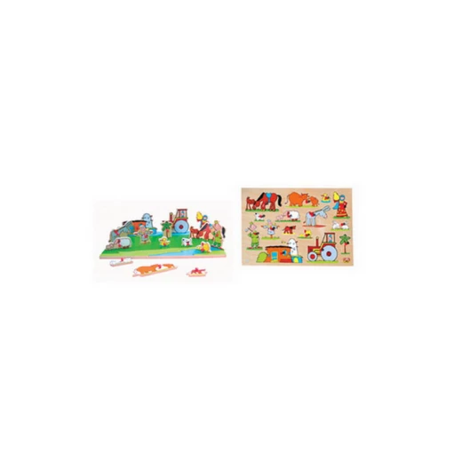 Edu Fun Sided Play Board (Egyptian farm)