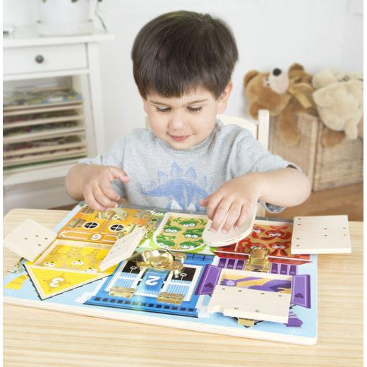 Melissa & Doug Latches Board