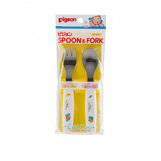 Pigeon Spoon & Fork Set
