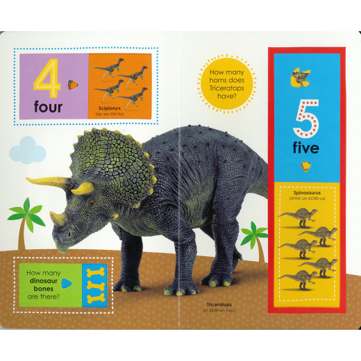 Scholastic Early Learners Slide and Find Dinosaurs