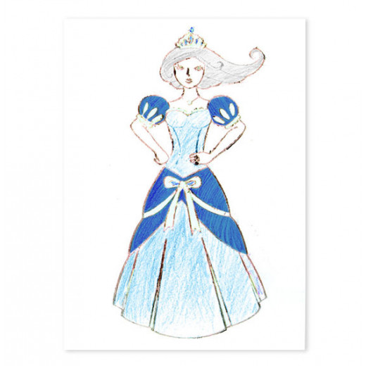 Melissa & Doug Princess Design Activity Kit