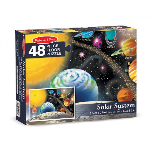 Melissa & Doug Solar System Floor Puzzle, 48 Pieces