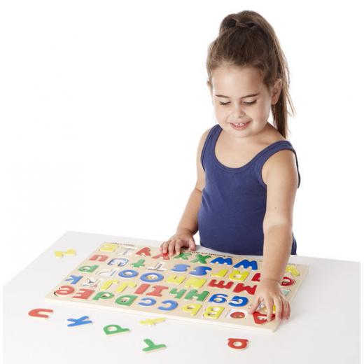 Melissa & Doug Upper & Lower Case Alphabet Puzzle