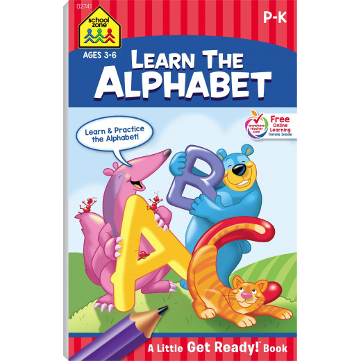 School Zone - Learn The Alphabet (Little Busy Book) Ages 4-6