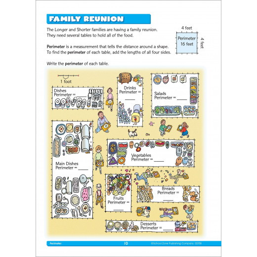 School Zone -Third Grade Scholar Workbook Ages 7 and Up