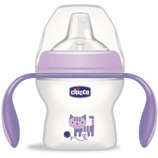 Chicco Natural Feeling Transition Bottle 4m - 6m+ 150ml, Girl