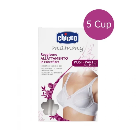 Chicco  Bra Microfibre Maternity Pads-White, 5C