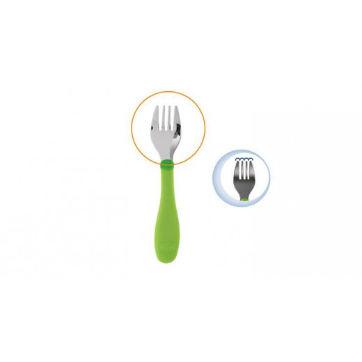 Chicco Stainless Steel Cutlery (18M+)