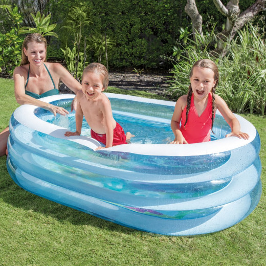 Intex My Sea Friends Pool, 3 Rings 163cm x 107cm x 46cm