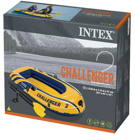 Intex Challenger TM 2 Boat Sets (with 59623, 68612) 233 cm x 113 cm x 40 cm