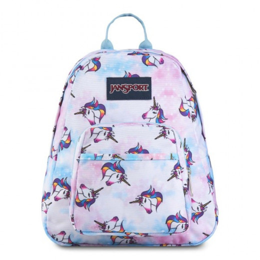 JanSport Half Pint Mini Backpack, Unicorn Cloud