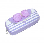 Rectangle Pencil Case, Purple or Blue - أزرق