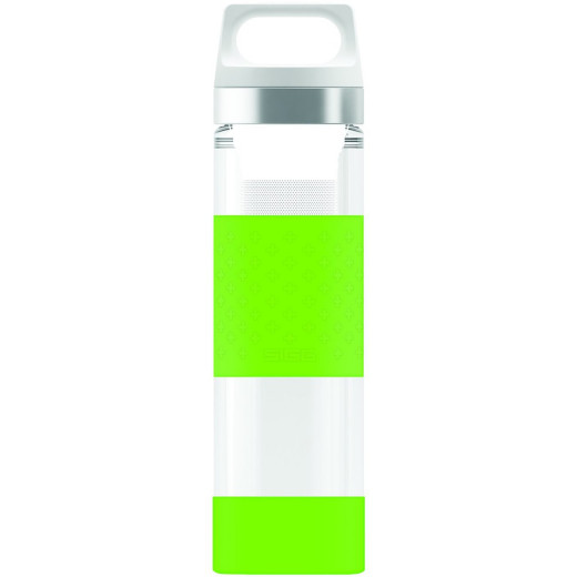 SIGG Thermo Flask Hot & Cold Glass Green Bottle 0.4 L