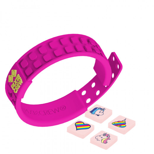 Pixie Crew Pixel Bracelet Fuchsia 65-piece