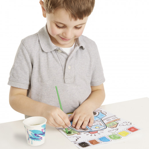 Melissa & Doug Paint With Water, Vehicles Design