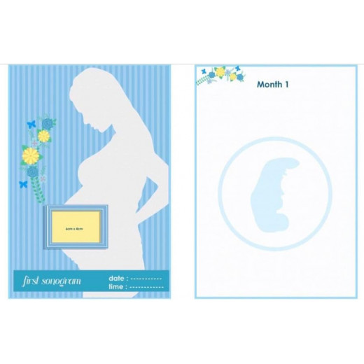 مجله الحمل و الولاده من ماي ميموري, ازرق