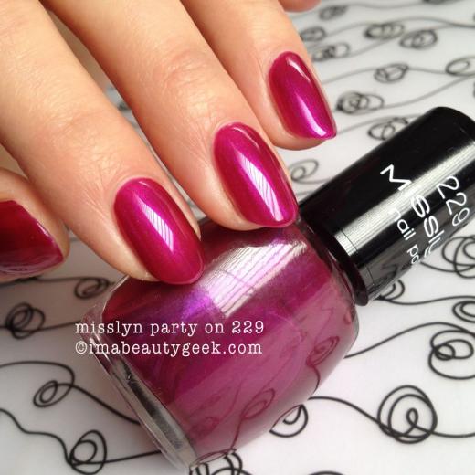 Misslyn Nail Polish No. 229