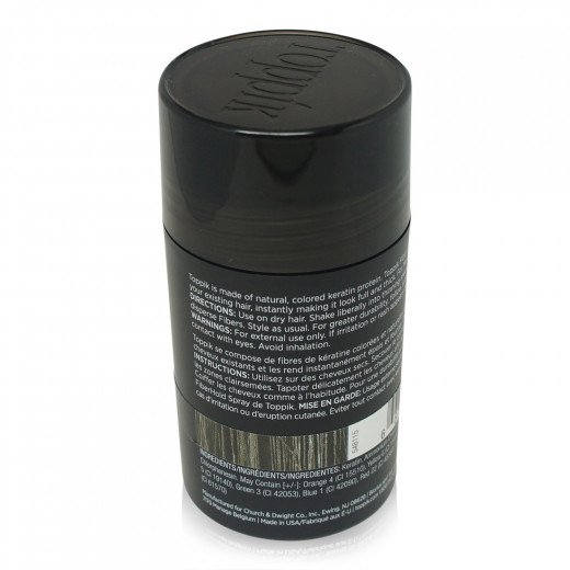 Toppik Hair Building Fibers, Black, 12 g