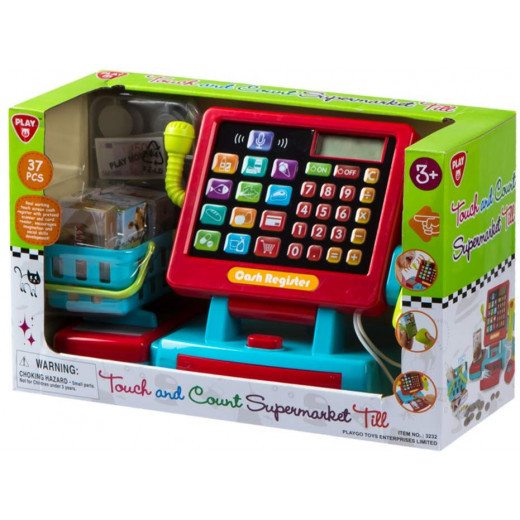 PlayGo Touch & Shop Grocery Checkout B/O - 37 PCS