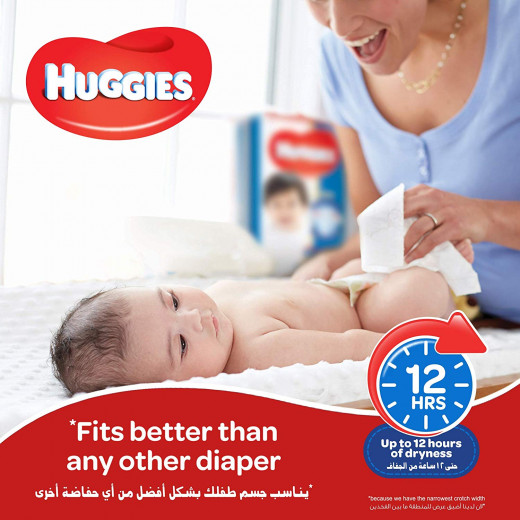 HUGGIES Ultra Comfort Diapers, Size 3, Value Pack, 5-8 Kilo Gram, 46 Diapers