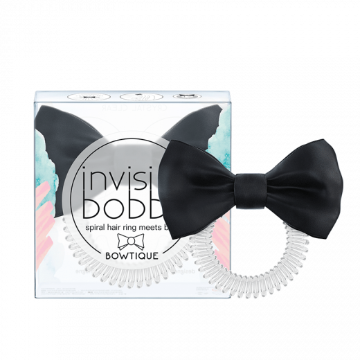 Invisibobble Bowtique, True Black