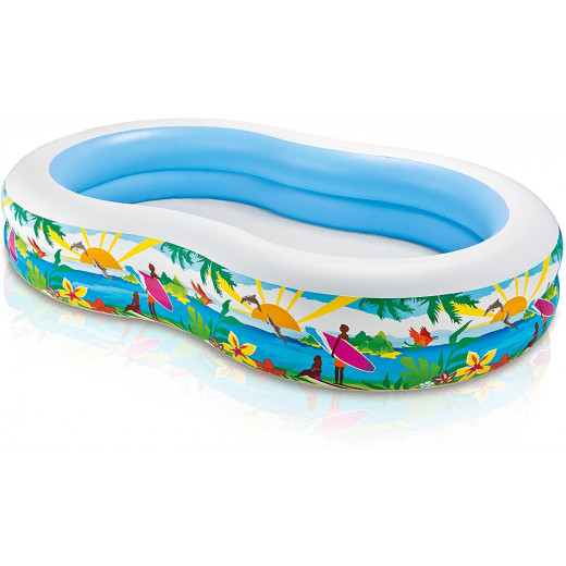 Intex Swim Center Family Lounge Pool 262cm x 160cm x 46cm