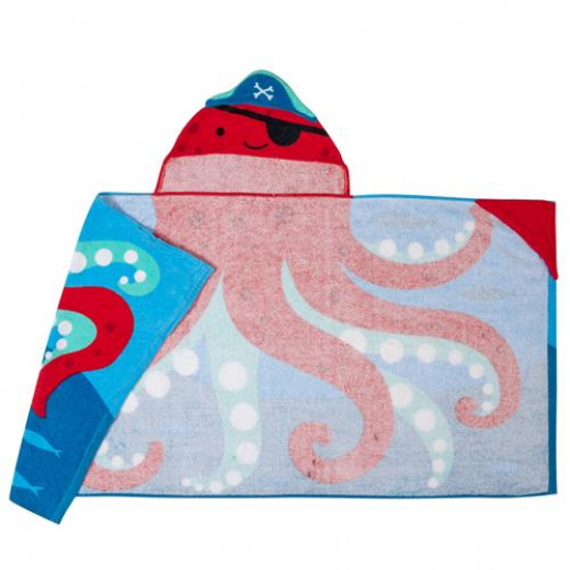 Stephen Joseph Hooded Towels, Octopus