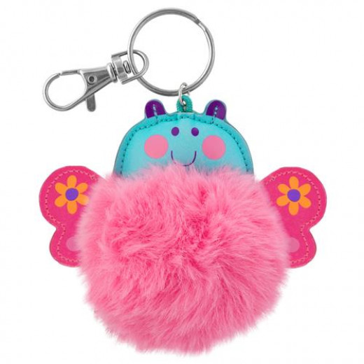 Stephen Joseph Pom Pom Critter Keychain, Butterfly