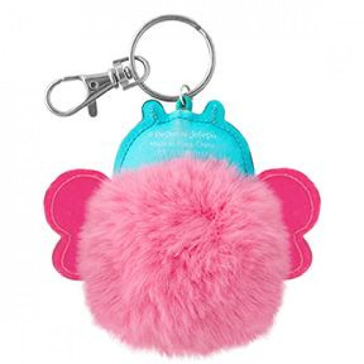 Stephen Joseph Pom Pom Critter Keychain, Butterfly