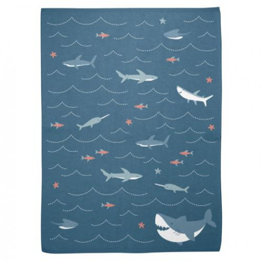 Stephen Joseph Knit Baby Blankets, Shark