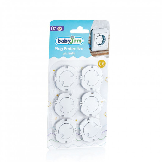 Babyjem plug protective white