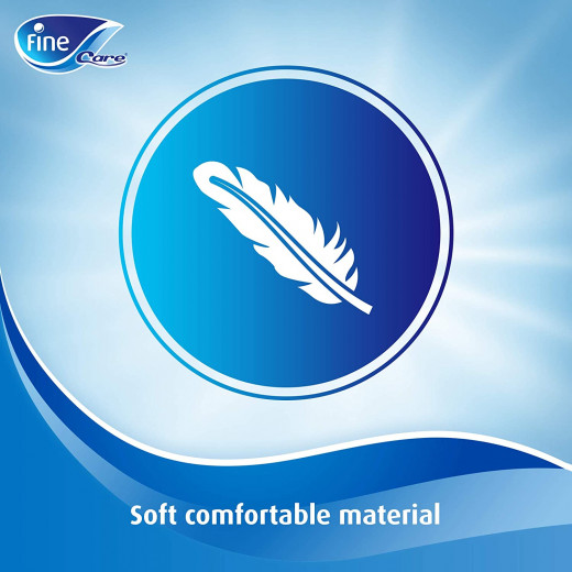 Fine Care, Disposable Underpads, Ultrasoft Cloth-Like Top, Size 60 x 90 cm, Pack of 20