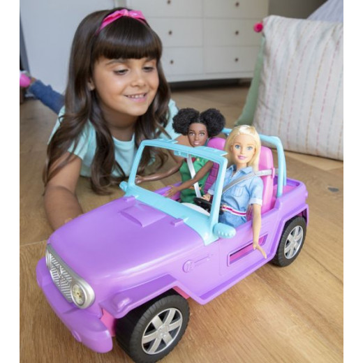 Barbie Purple Jeep Vehicle