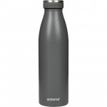 Sistema Stainless Steel Bottle 500ml - Grey