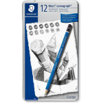Staedtler Mars Lumograph - Fine Point Pencils Pack of 12
