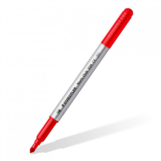 Staedtler Noris® 320 Double Ended Fibre-Tip Pen, Pack of 10