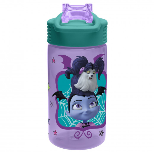 زجاجة مياه بلاستيكية للأطفال من زاك بغطاء صنبور ، 16 أونصة