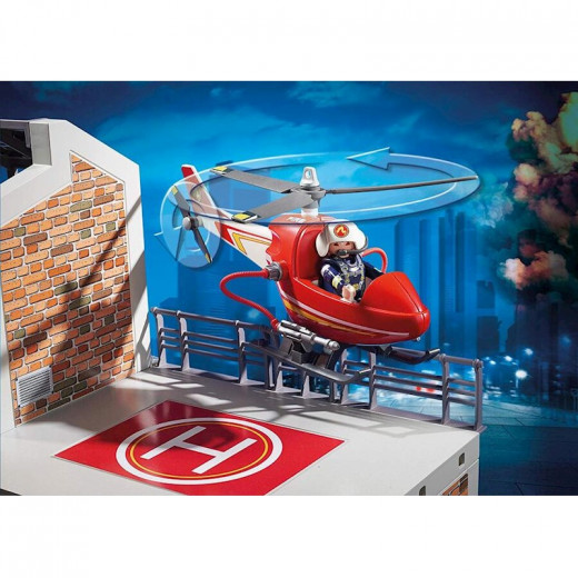 Playmobil Fire Station For Children