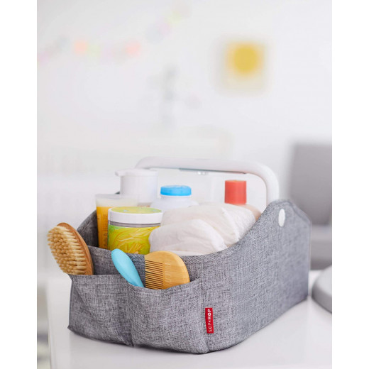 Diaper Caddy Organizer with Touch Sensor Night Light, Nursery Style من سكيب هوب