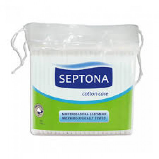 Septona Cotton Buds Plastic Bag With String 160Pcs