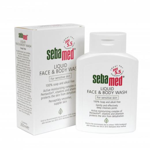 Sebamed Liquid Face & Body Wash 200ml