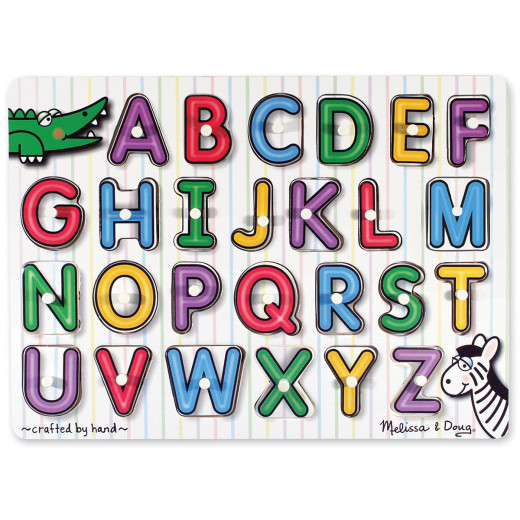 Melissa & Doug See - Inside Alphabet Peg Puzzle