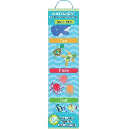 Ocean Counting Bath Cards