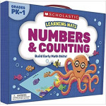 Scholastic  Learning Mats: Numbers & Counting-Paperback
