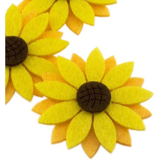 Foska Felt - Sunflower, Assorted