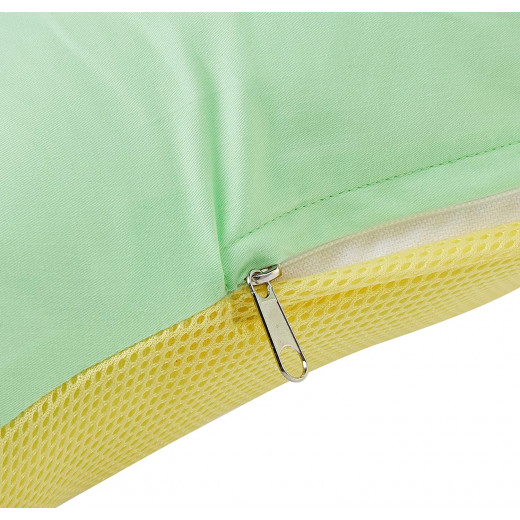 Farlin Pregnancy Pillow - Green & Yellow
